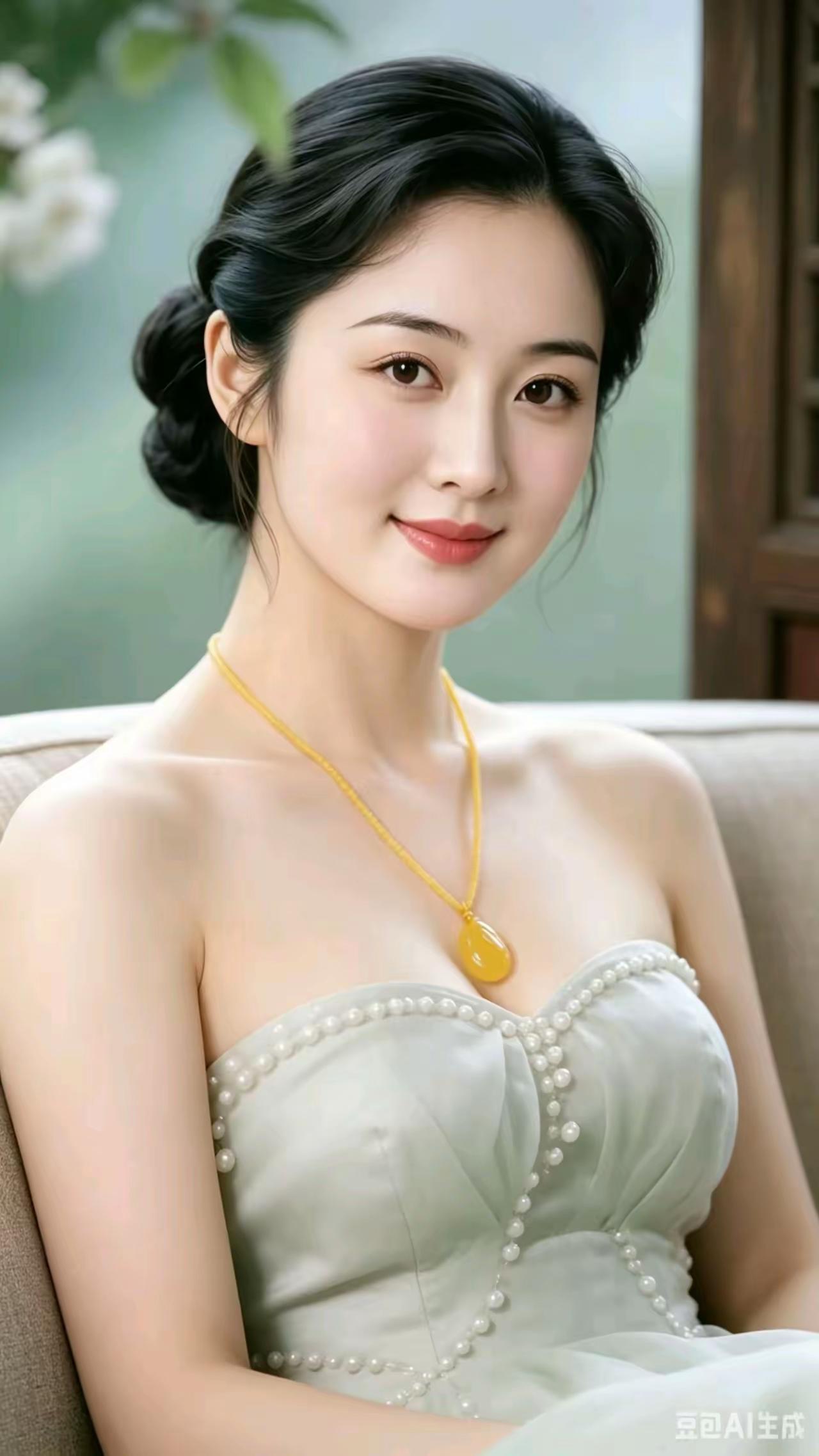 优雅礼服，温婉贤淑