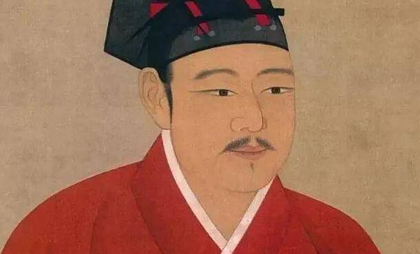 1088年，两个侍从为蔡京扇风，蔡京觉得二人辛苦，于是在二人的扇子上，各写了四个