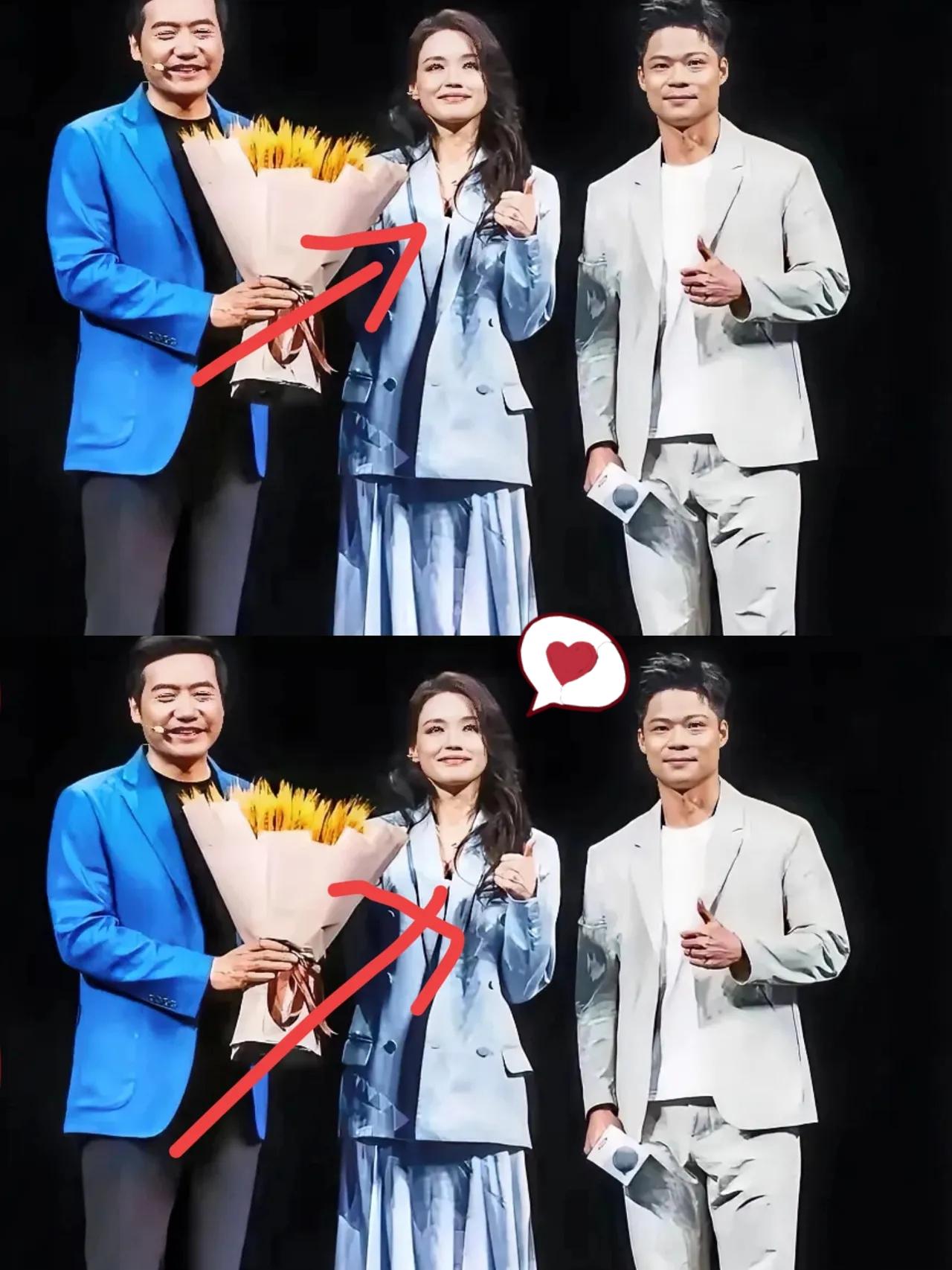 我能接受舒淇49岁了，也能接受她代言SU7，可真的接受不了，49岁的她怎么