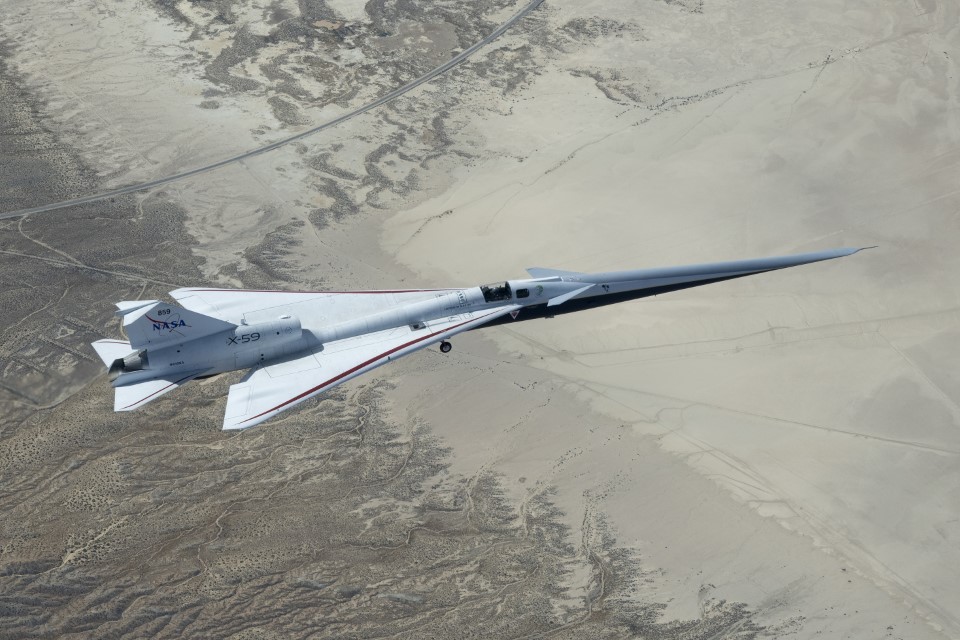 NASAX-59Quesst（静音超音速技术验证机，由洛克希德·马丁臭鼬工厂