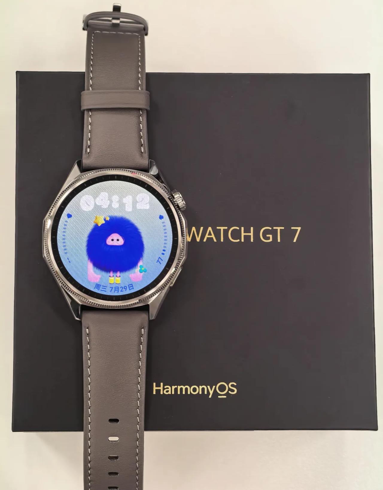 网友实拍华为watchGT7系列，颜值如何？