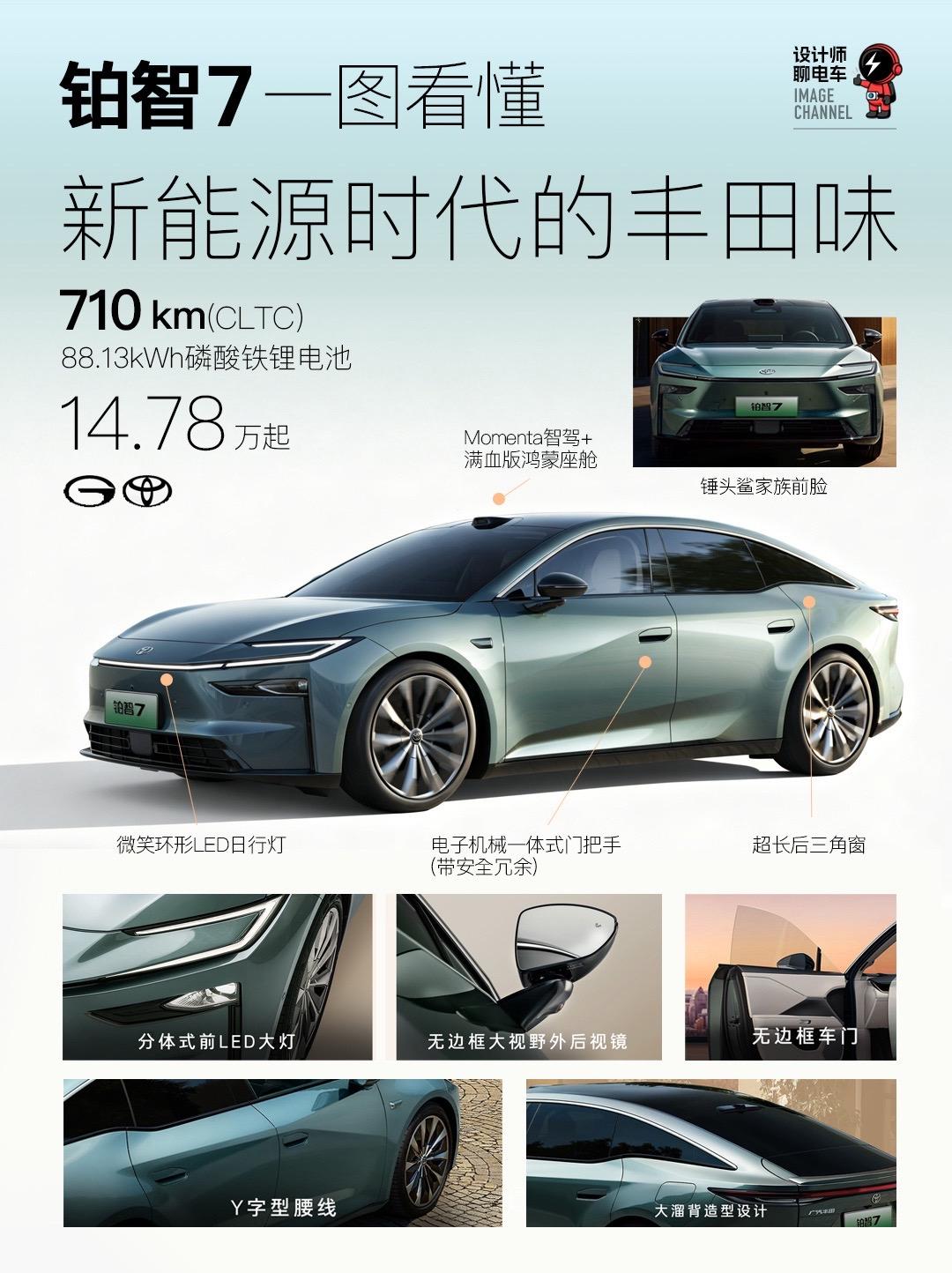 铂智7不止配置越级 安全冗余才是真豪华。仔细研究完广汽丰田铂智 7，我...