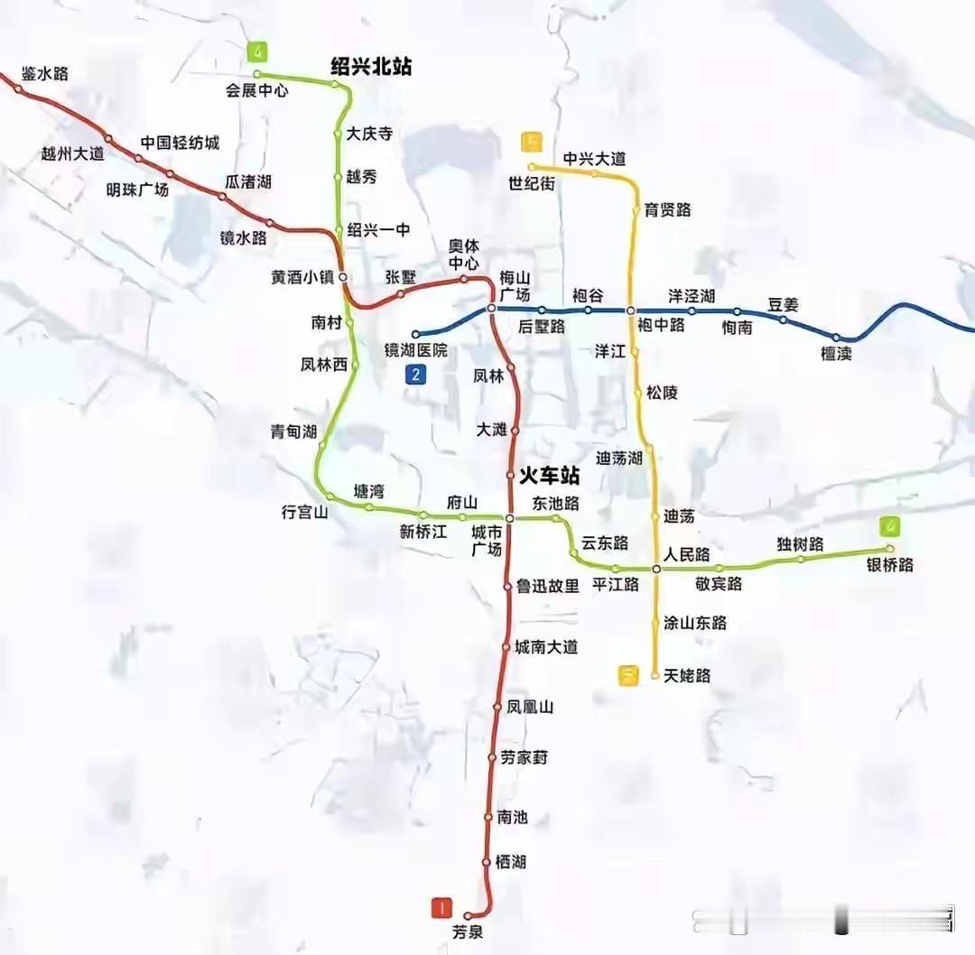 很多人不明白为什么说绍兴是浙江第三大地铁城市，因为按轨道交通运营里程数来说，绍兴