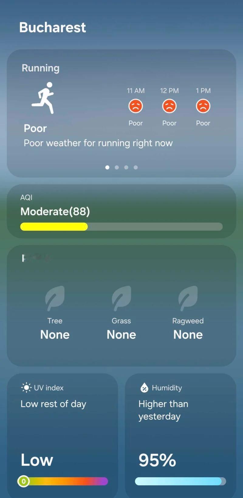三星将在即将发布的OneUI8.5更新中重新推出天气应用中的花粉指数功能。