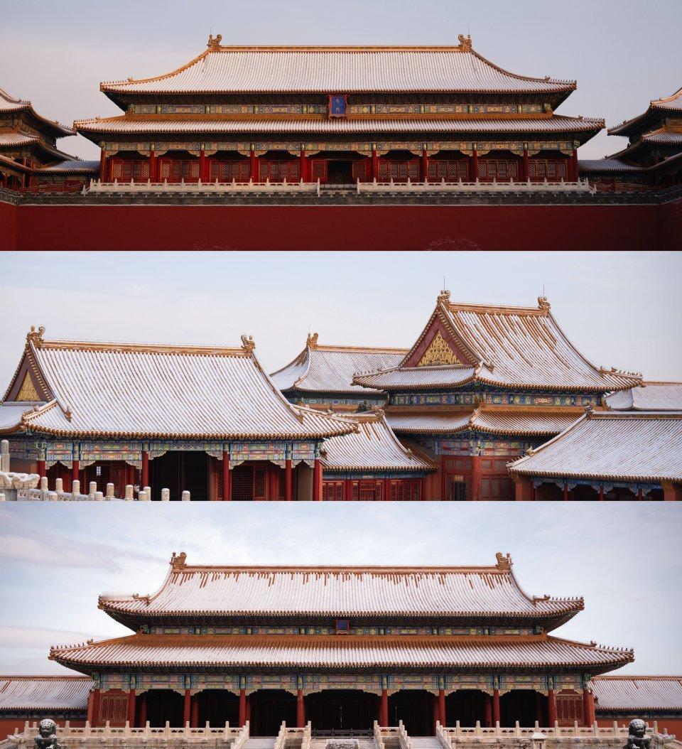 李现拍的雪后故宫绝对是摄影大师！李现拍的雪后故宫太美了！