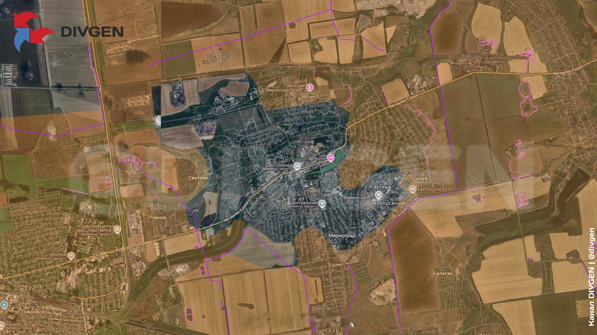 俄乌冲突乌军在米尔诺格勒的有组织抵抗已经消失俄军已经入清理阶段，消灭顽抗，收容