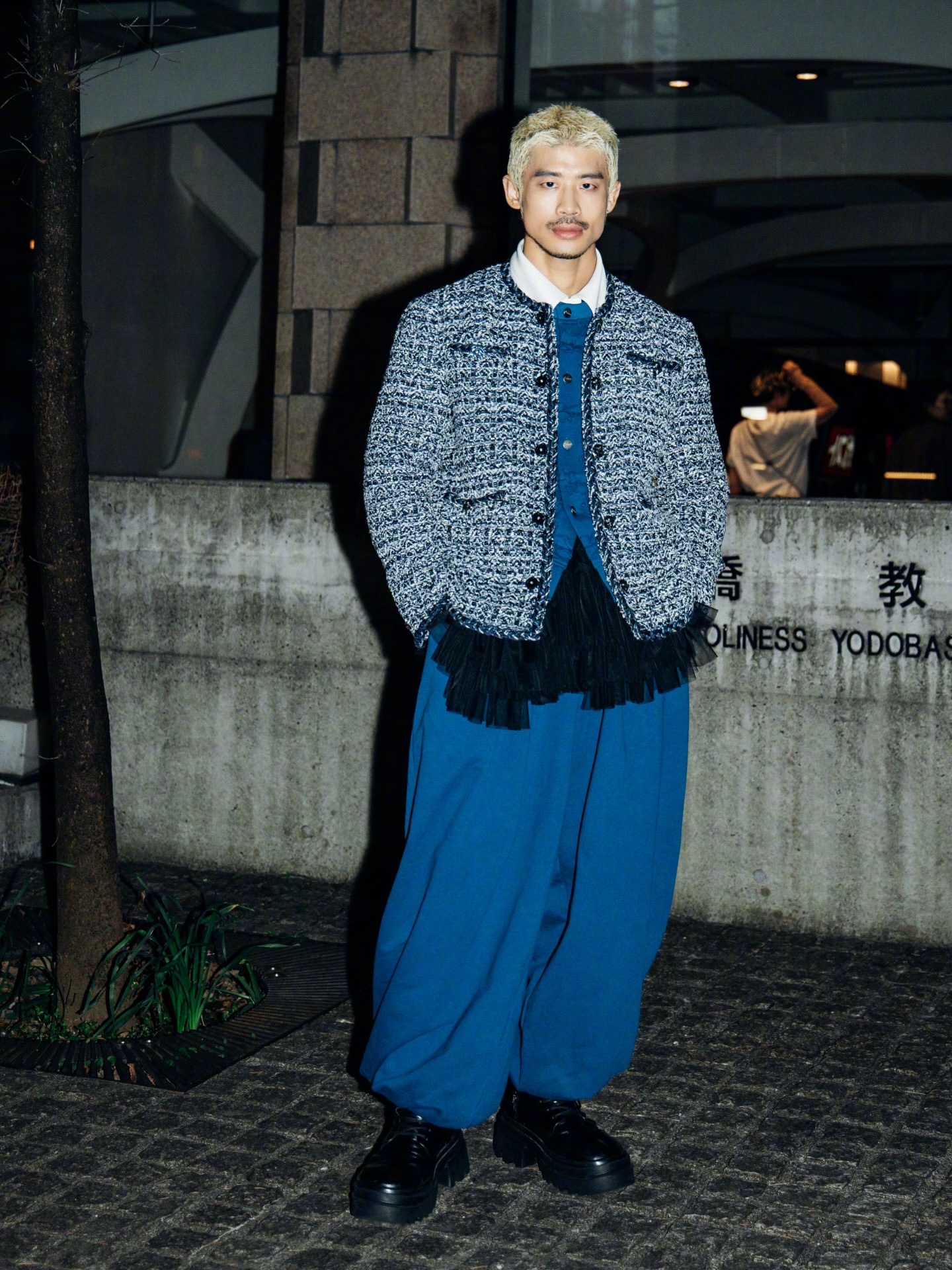 东京时装周——街拍！是否感受到了一丝霓虹风尚的变化！