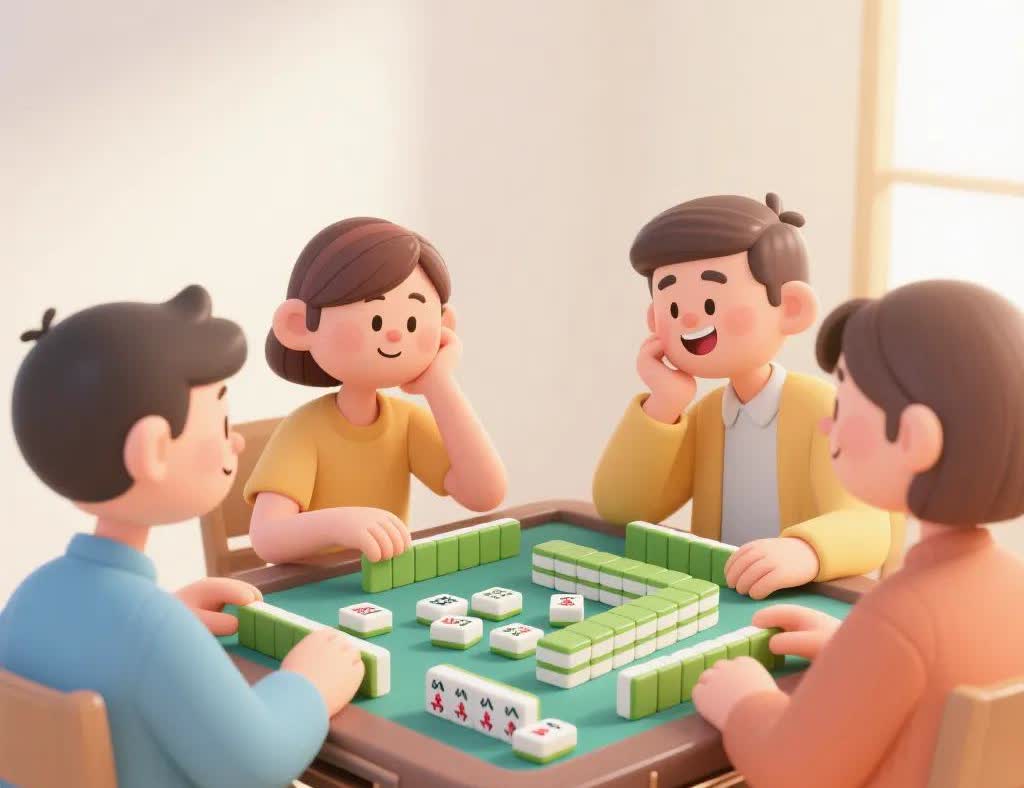 发现了没有，打麻将的人，一定要心细一点，要看好河池里面的牌，什么