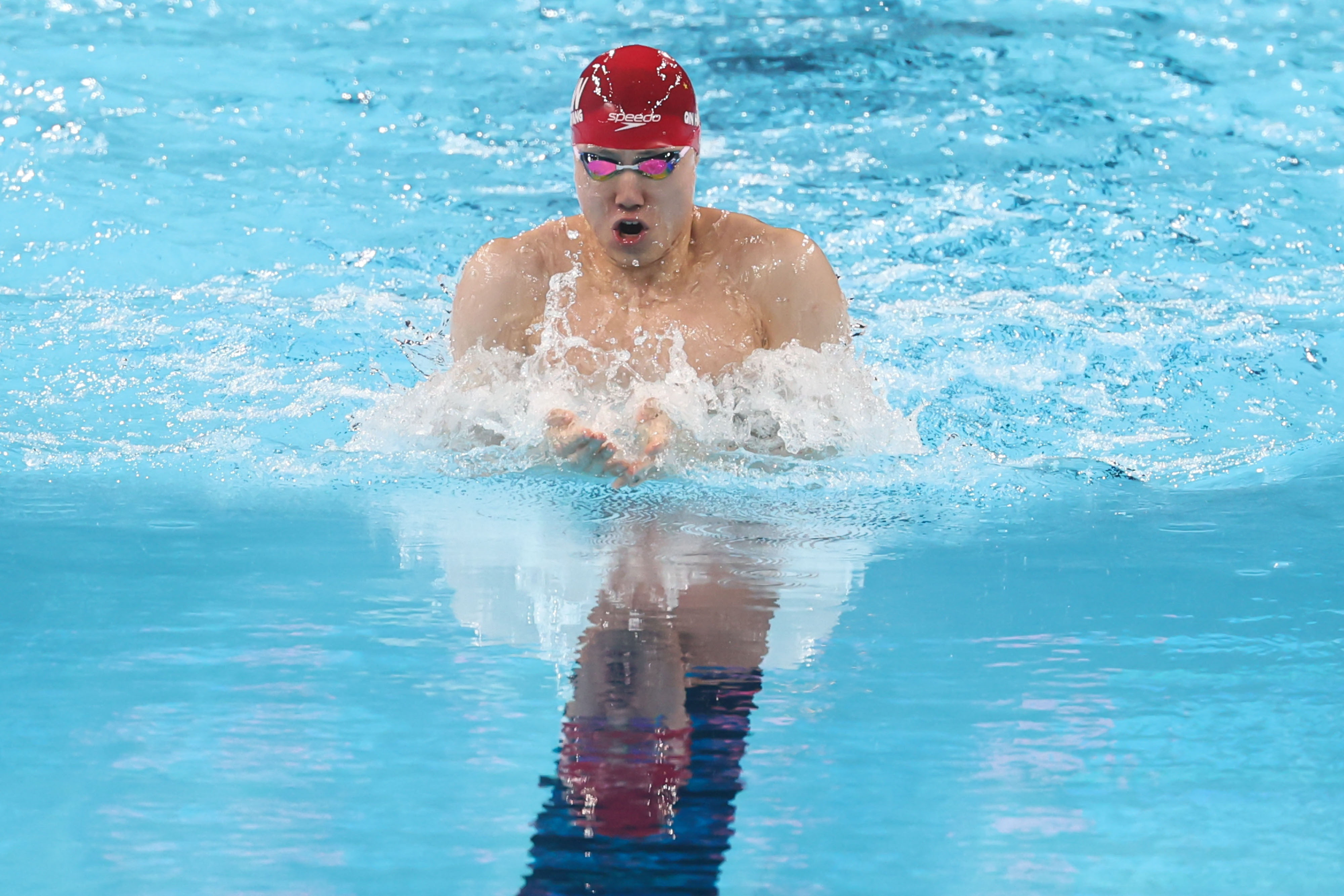 全运会男子100米决赛名单出炉, 覃海洋59秒20排在半决赛第一