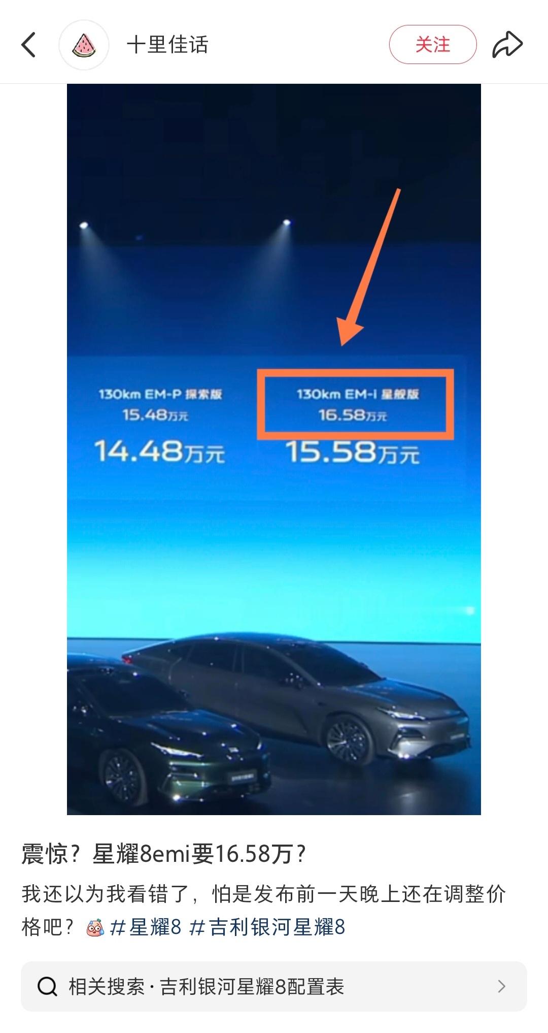 下面那么大的15.58万看不到，却能看到更小的16.58万？[？？？]这眼到底算瞎