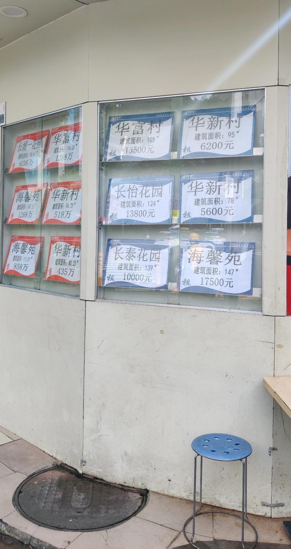 随机街拍了一下深圳的房价，较新的房子是均价10万1平方，老房子5万1平方！随便一