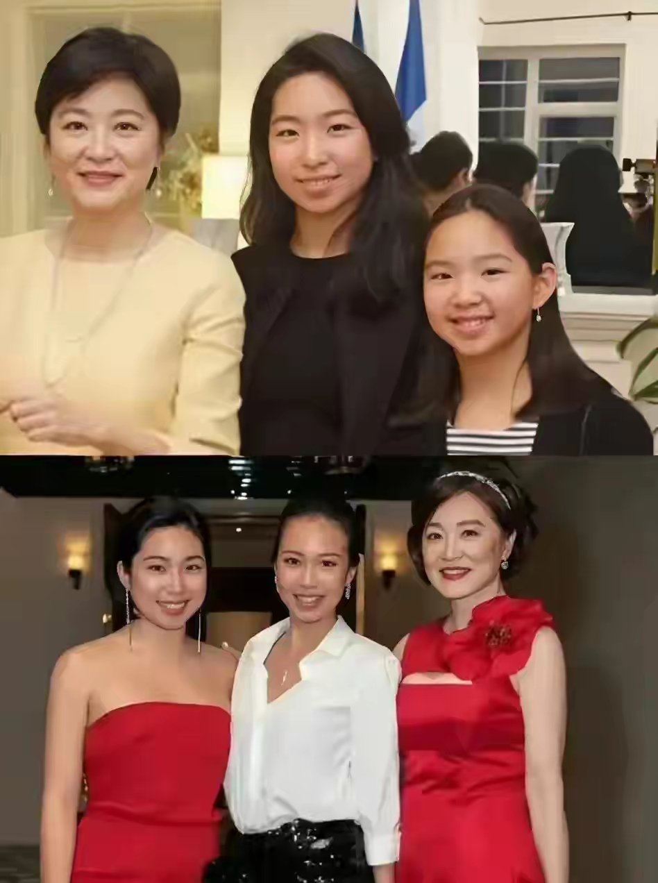林青霞的女儿颜值真的很一般，还不如邱淑贞的女儿沈月好看