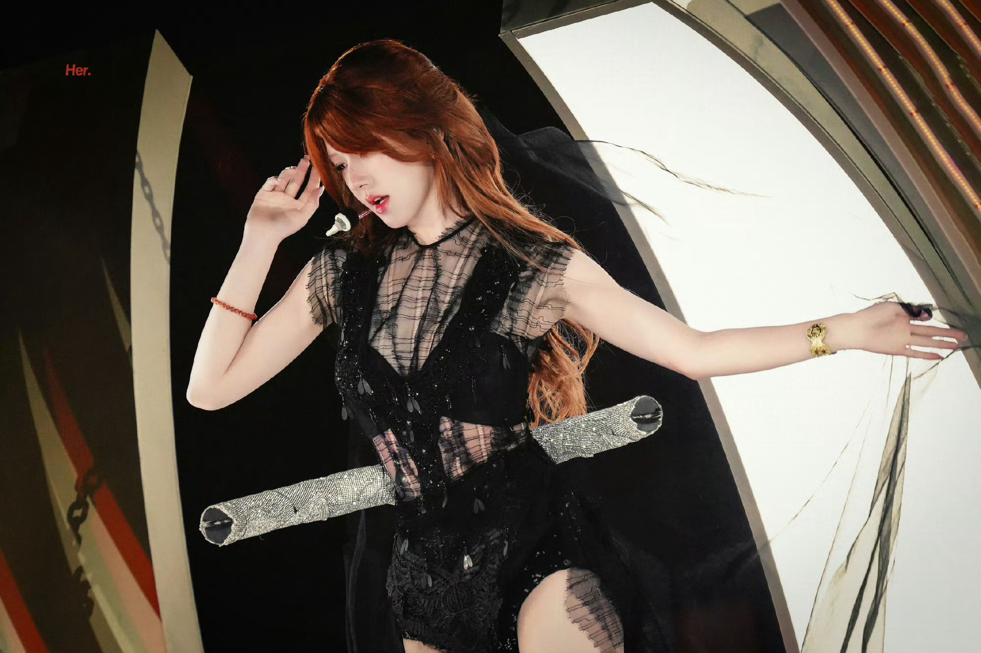 赵露思今天舞台饭拍妈咪！！！​​​