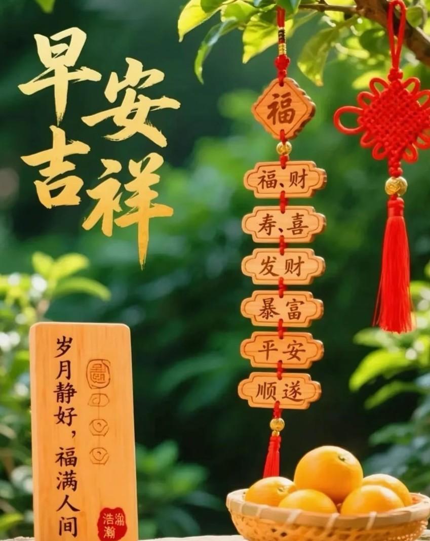 [玫瑰]早上好[玫瑰]晨光初绽，好运随行，心若向阳，岁月生香，知足常乐，人