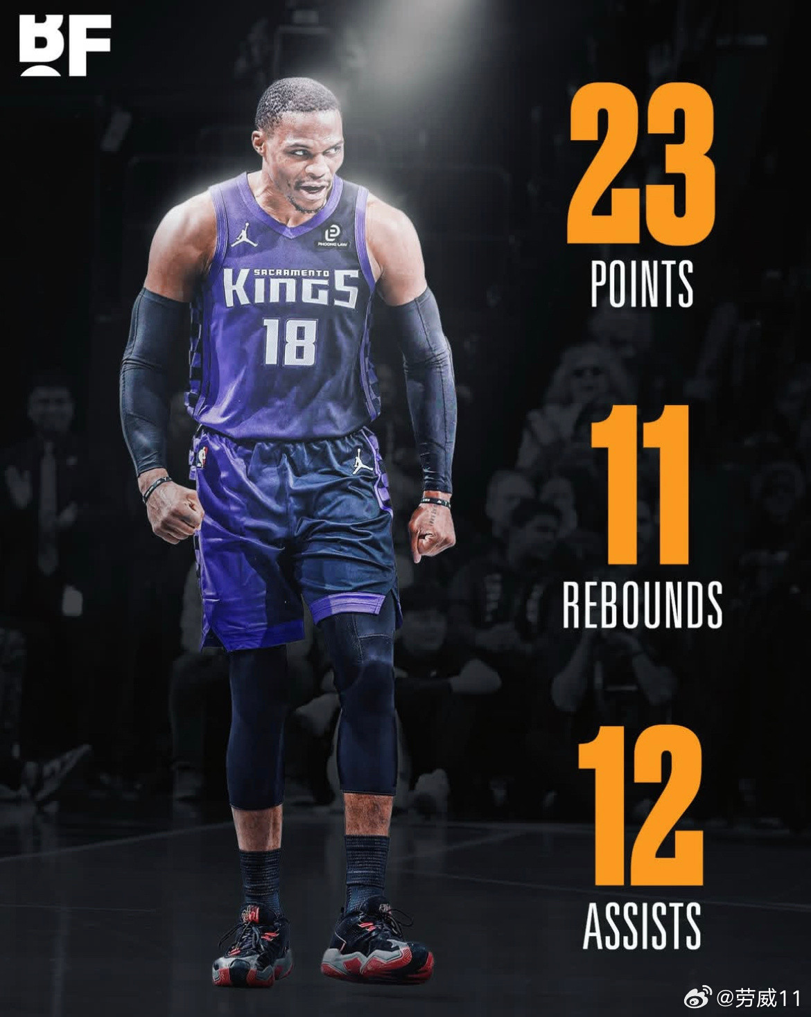 这场比赛有多难呢，国王本赛季人员齐整的情况下也很难赢球，而在缺少缺了德罗赞拉文萨