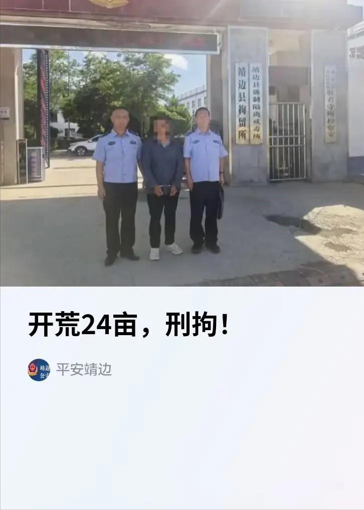 不能种地了？陕西榆林，男子闲来无事，在村里找了块野草灌木疯长没人要的荒地，独自开