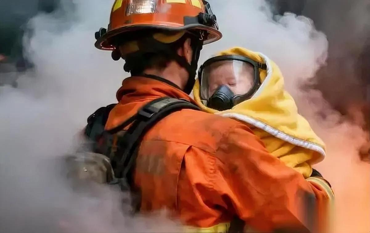 刚刷到香港火灾的消息心脏跟着揪了十分钟直到看到那个三个月宝宝被抱出来——