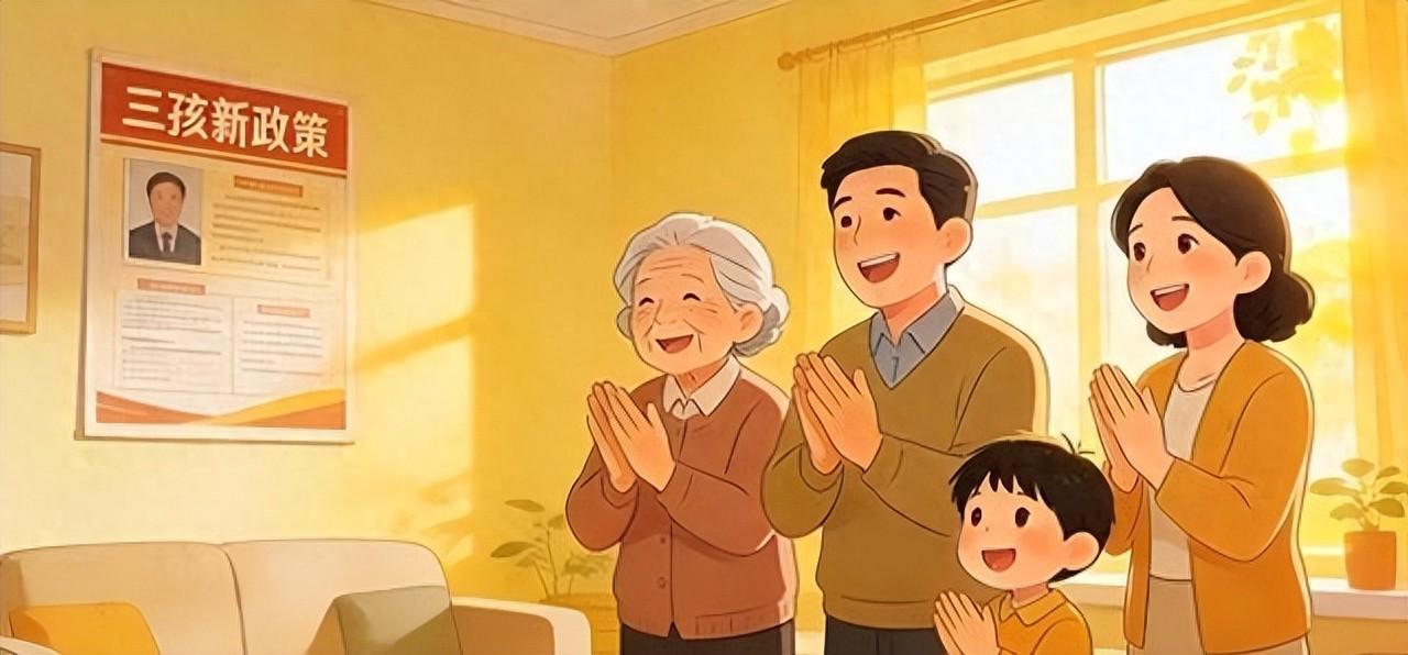 三孩政策刺激无果后，中央动真格了！新政策让3代人拍手叫好，出生人数连续下滑，20