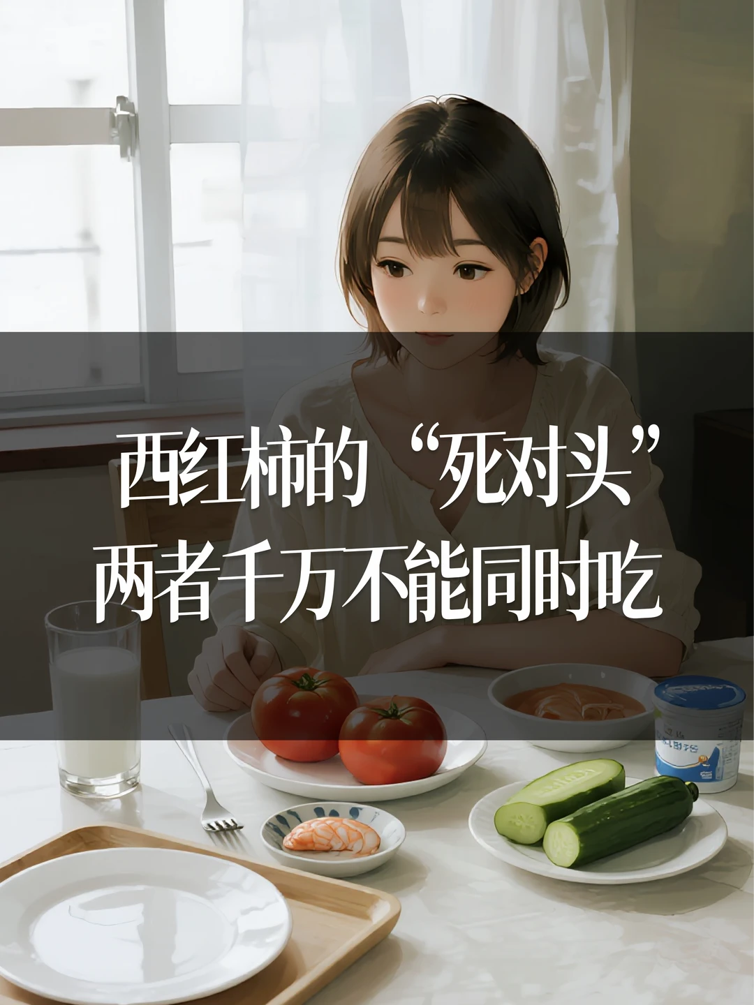 它是西红柿的“死对头”，两者不能同时食用
