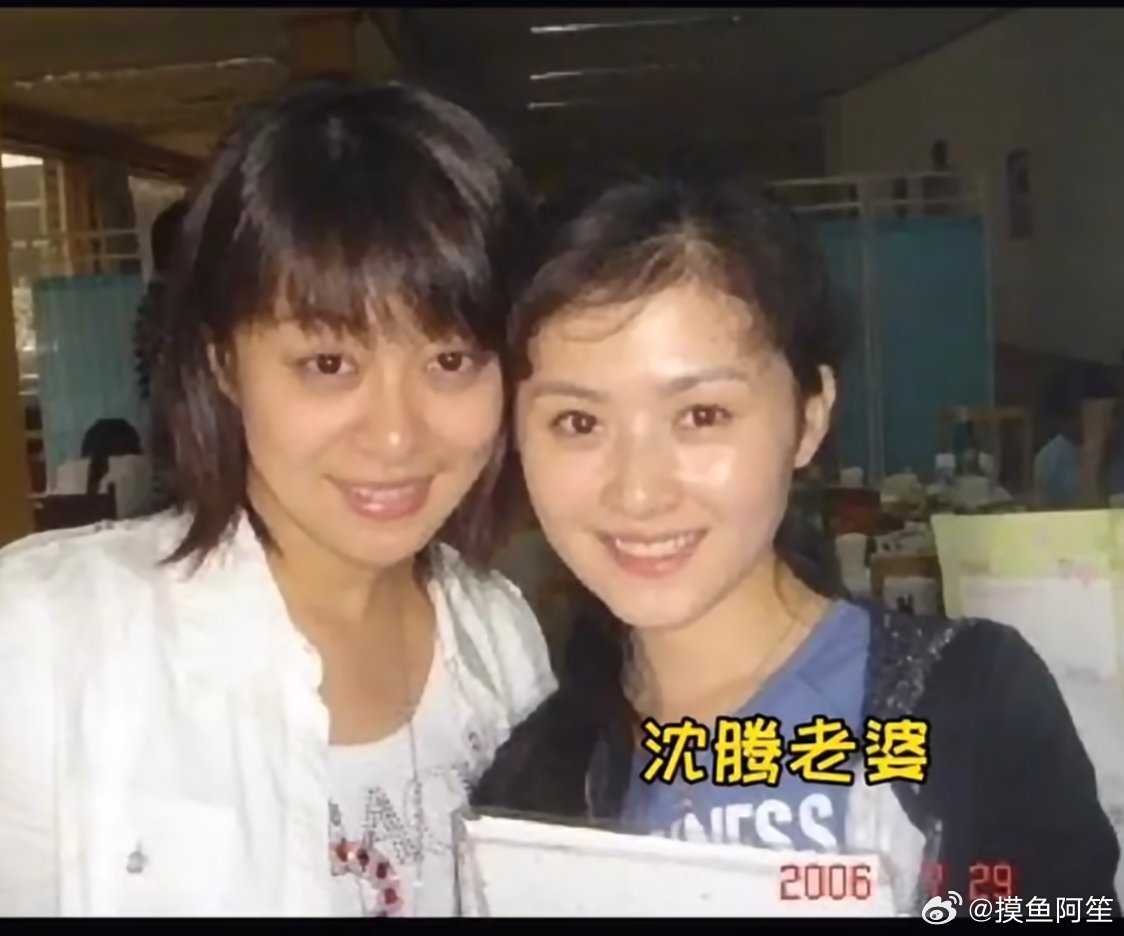 沈腾的妻子王琦年轻的时候真的好美啊，有点像赵丽颖​​​