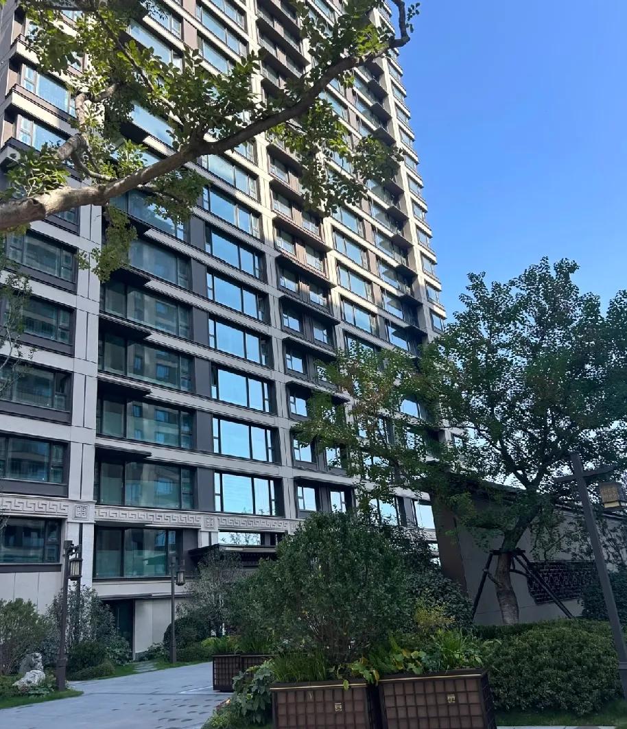 今天跑小区看刚交付的房子，站楼下瞅到中午12点，我那户窗户外头还是阴的——一点阳