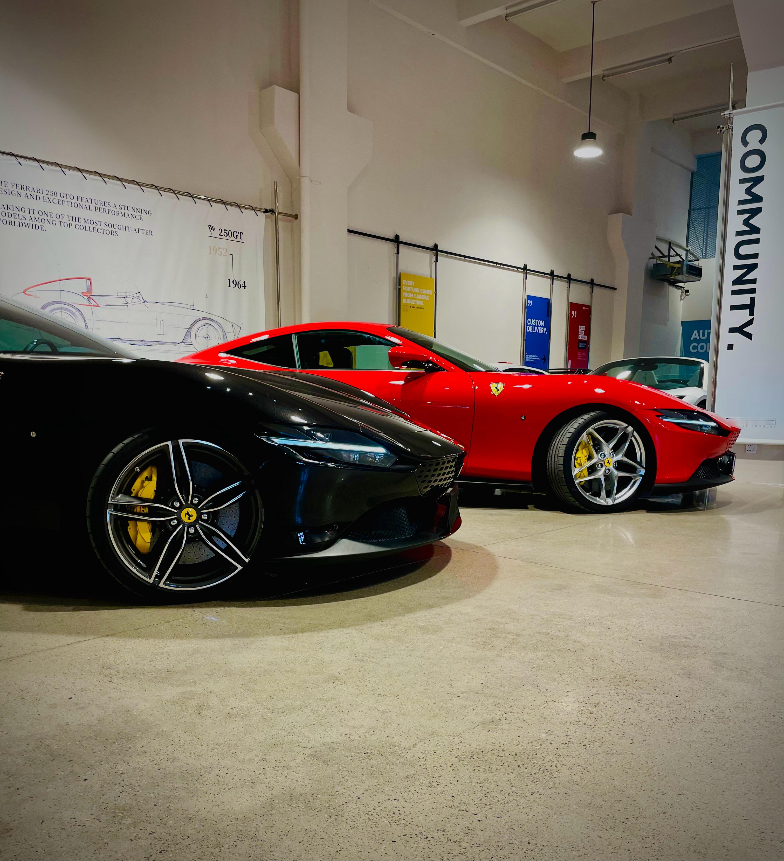 法拉利(ferrari)法拉利ROMA×2-可售状态Rosso🔴