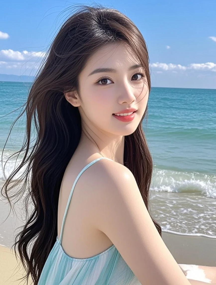 这样的海边女神，是否让你想起了那个没说再见的人？