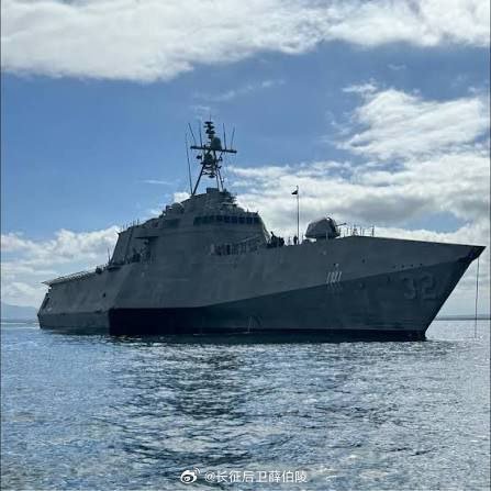 美国陷入孤立据英国《金融时报》报道，由于美国军方所谓的“后勤暂停”，两艘驻扎在海