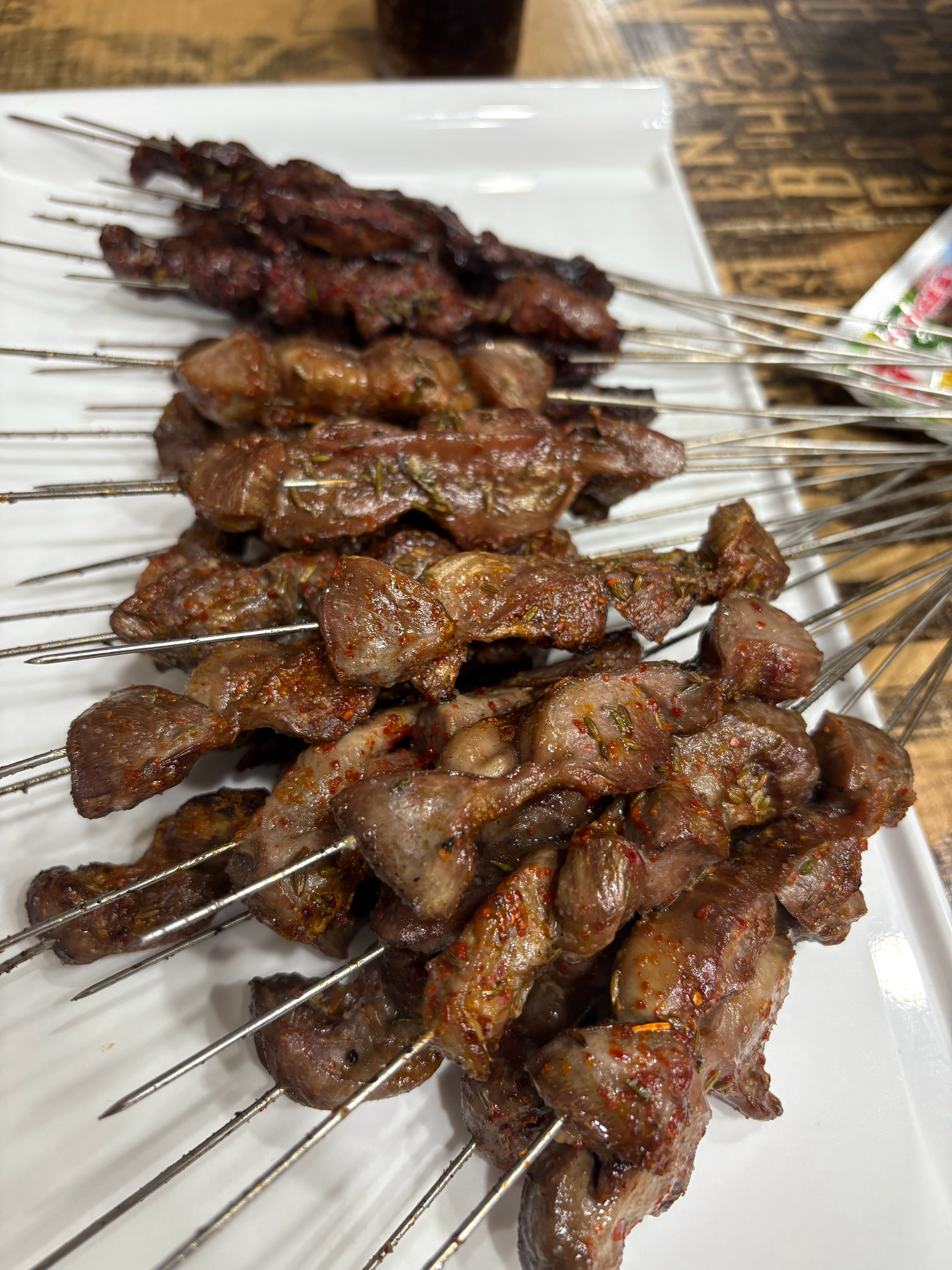 这次来东北最硬的一顿串​​​