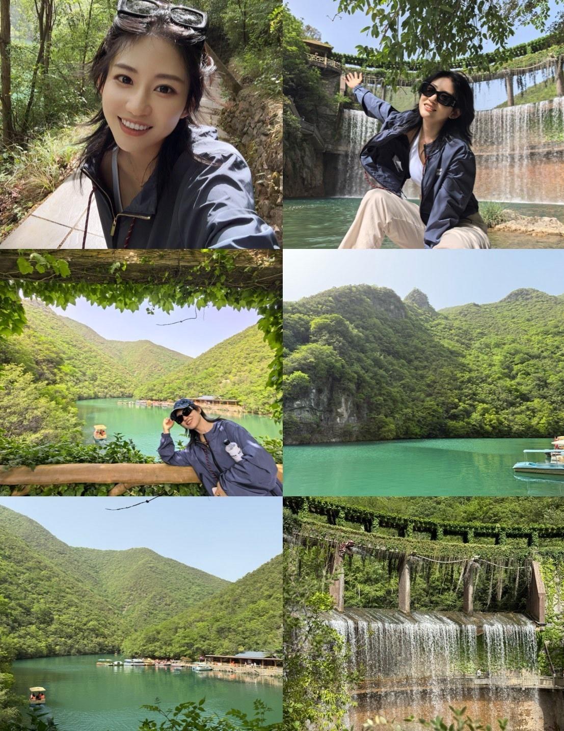 五一一个去哪儿都人满为患的节日。于是选择了离西安很近可以自驾抵达的五龙河——