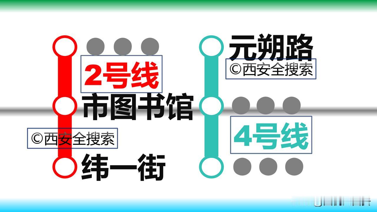 西安3座地铁站即将启用新名包括2号线两座车站，4号线一座车站目前公示期已