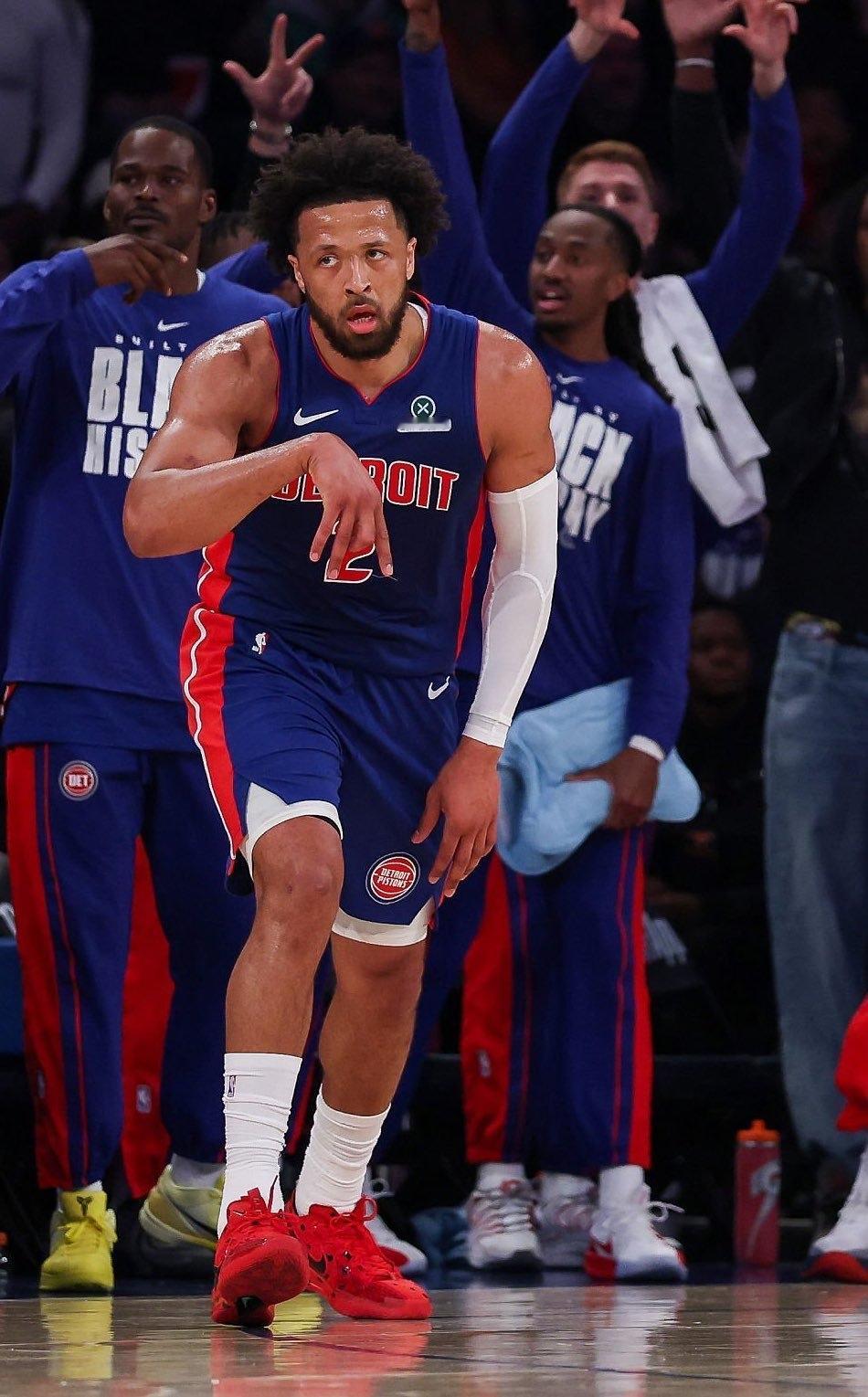 这赛季的活塞老大坎宁安，现役最强美国本土球员！真不是夸张！本赛季至今，坎宁