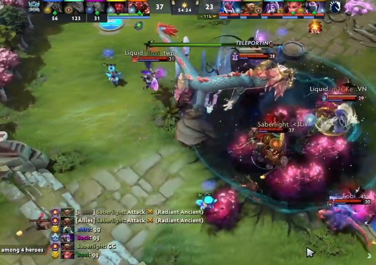 Tidebound1:2不敌Liquid进入瑞士轮2-2组，这把米神TA真的