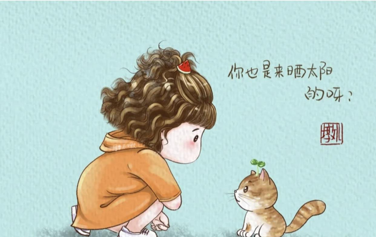女儿养了2只猫，一只狗，还养2个儿子，用她婆婆的话说，家里成了动物园。在反对养