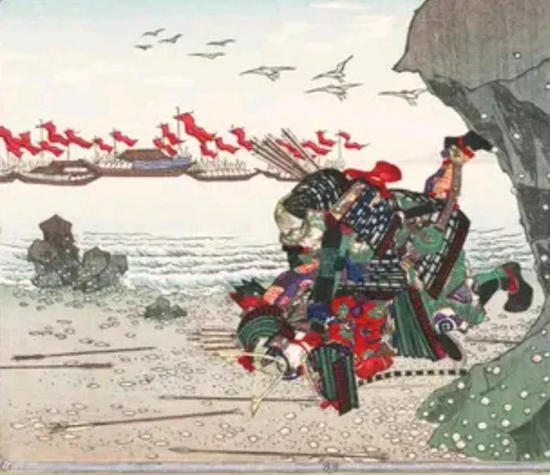 日本大名宇喜多秀家手下有一名大将叫国富源右卫门，此人体格强壮，武艺高强，剑法和摔