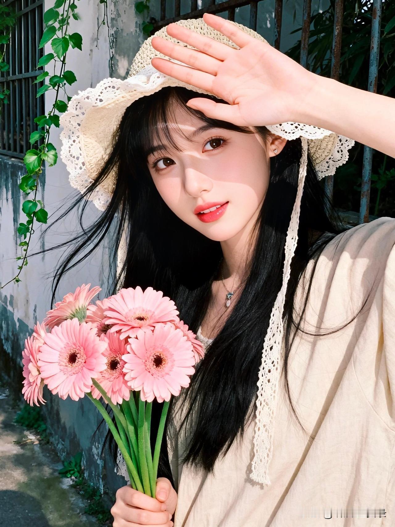 花一样的甜美系少女甜系少女照少女清纯风甜美系少女穿搭温柔甜美少女少女治愈