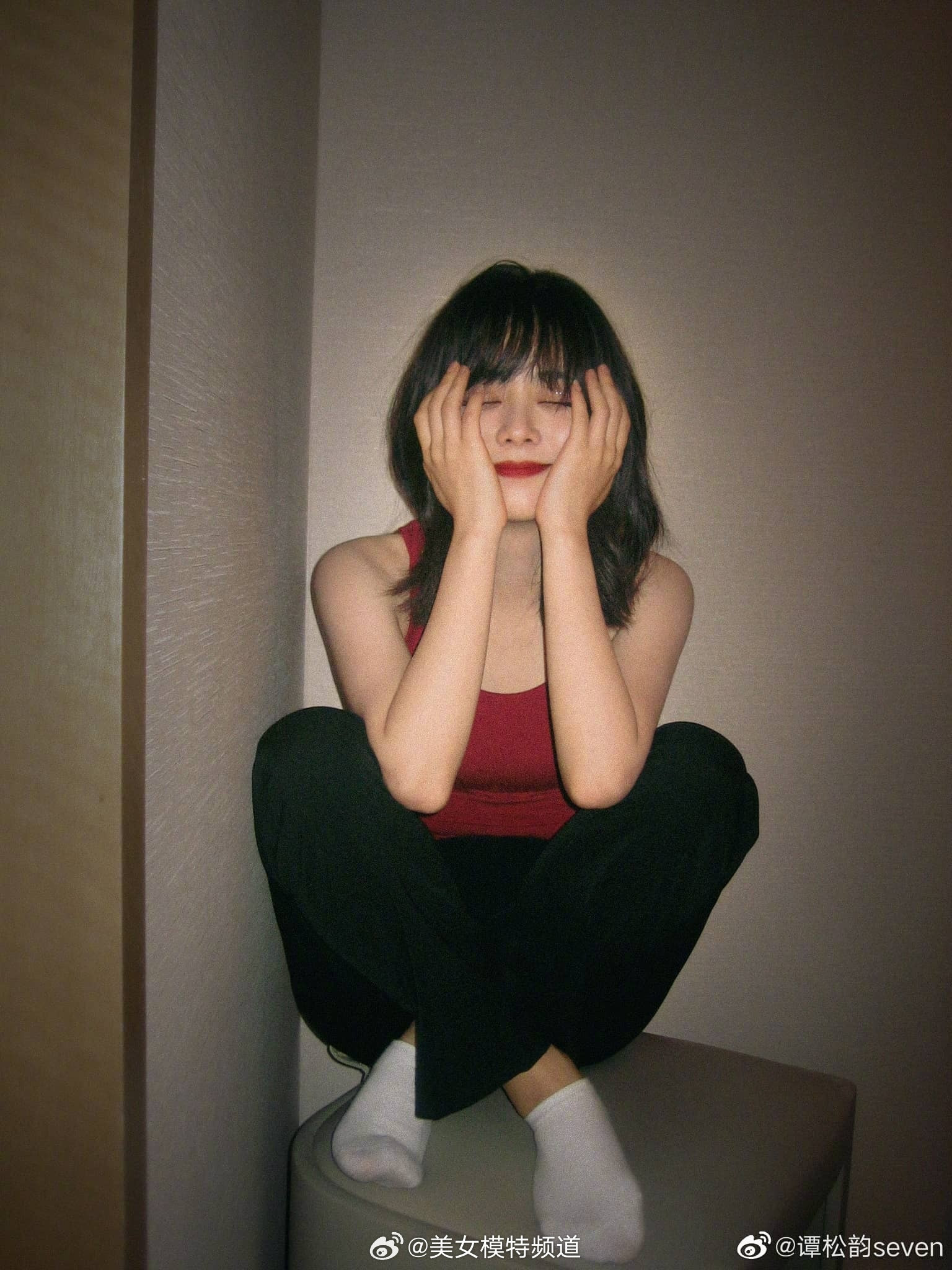 谭松韵姐姐的一组健身照​​​