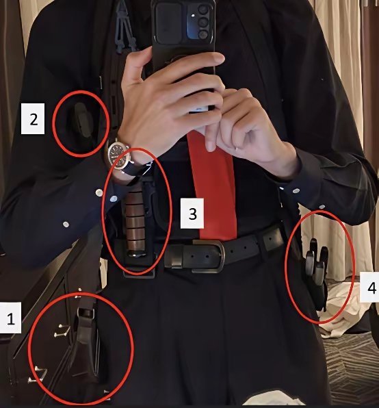 特朗普宴会枪击案枪手作案前半小时照片曝光
