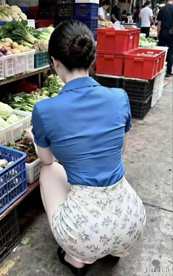 我也想去卖菜了！