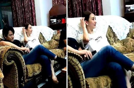 郭富城老婆在电视上看，就觉得普普通通。但你要是见了真人，那可就不一样了！