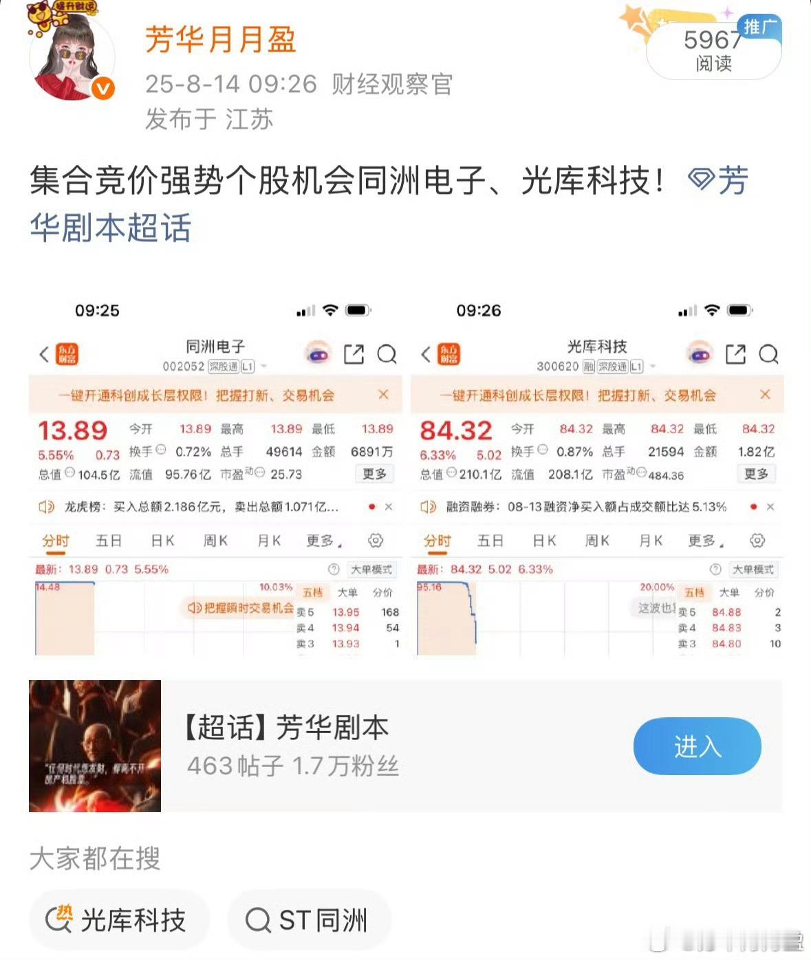 $同洲电子sz002052$哇唔……继续躺赢[鼓掌]​​​