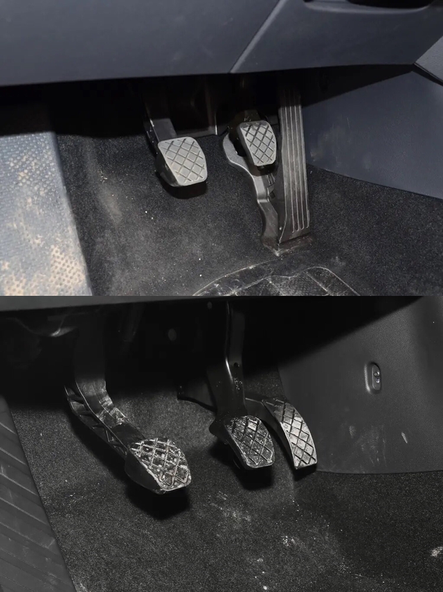 速腾油门踏板减配我非常喜欢手动挡速腾，昨天偶然看到一辆，油门是风琴式踏板，把我