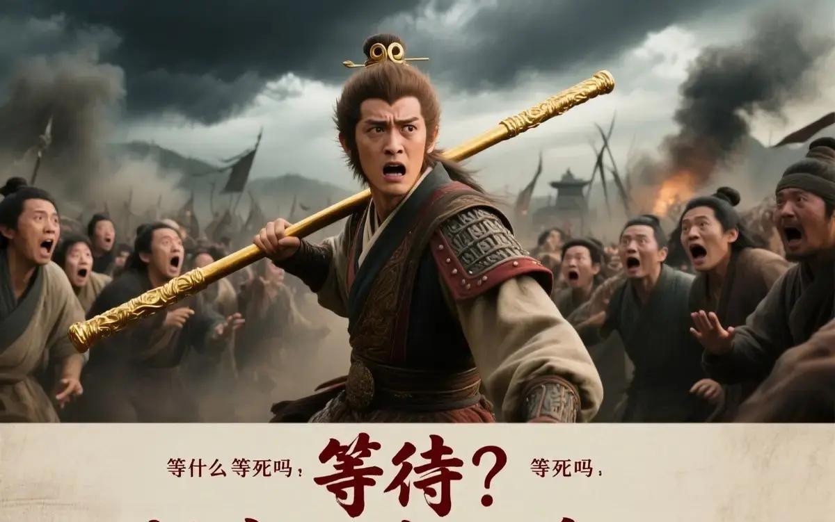 无天佛祖自以为胜券在握，把孙悟空扔进太上老君的八卦炉里炼化，以为能得到那颗传说中