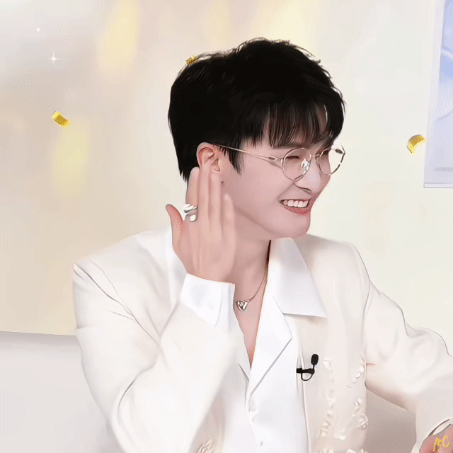 周深✨随机打开一页深深的周深的嘴赐福来的【小圈跟米子们说早上好呀】或许清晨封