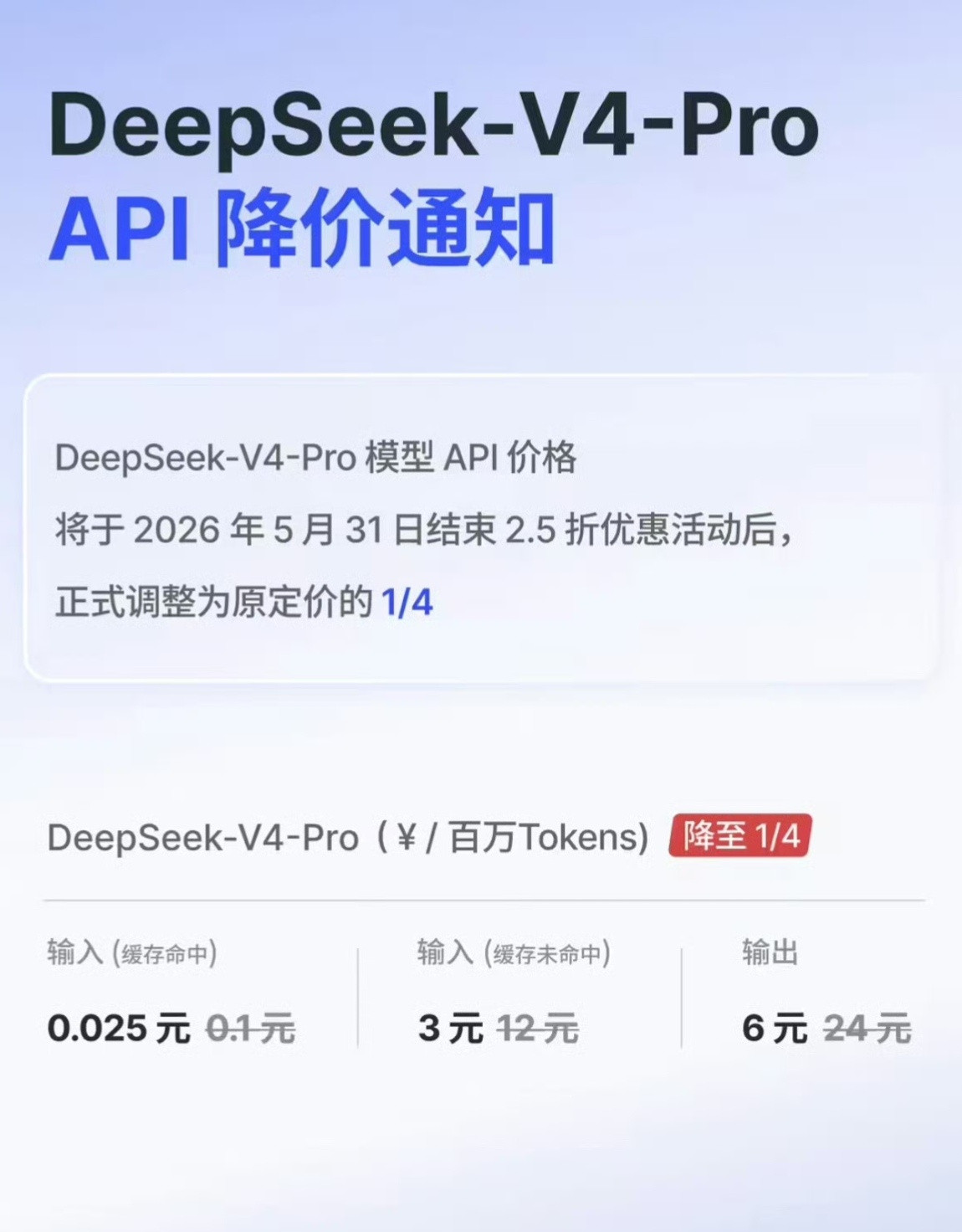 DeepSeek降价有了百亿补贴（还是500亿）就是壕啊，那边豆包收费，这边就宣