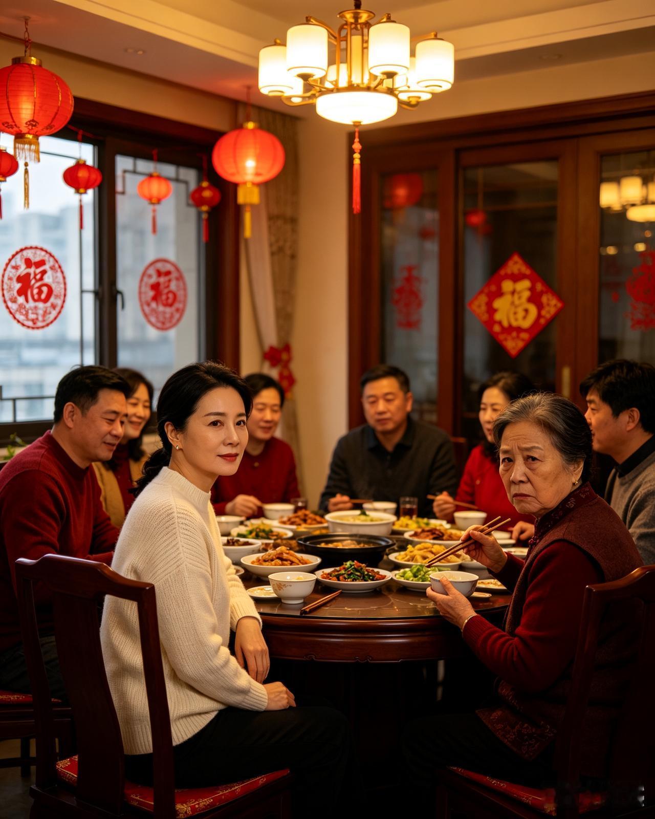 过年聚会，姨妈说：“40岁还不嫁人，丢死个人了。”我说：“表妹嫁了三回，离了三回