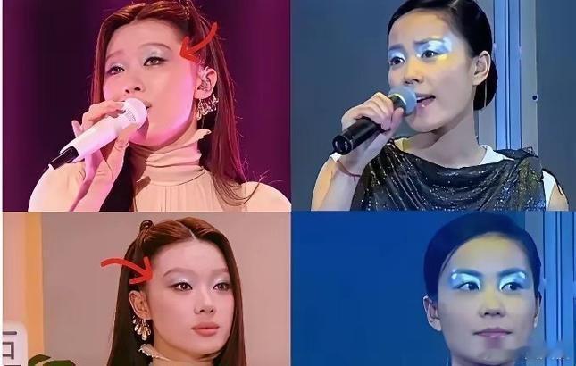 单依纯在造型上对王菲风格的借鉴与探索，是近年来公众讨论的焦点之一。这种关联主要体