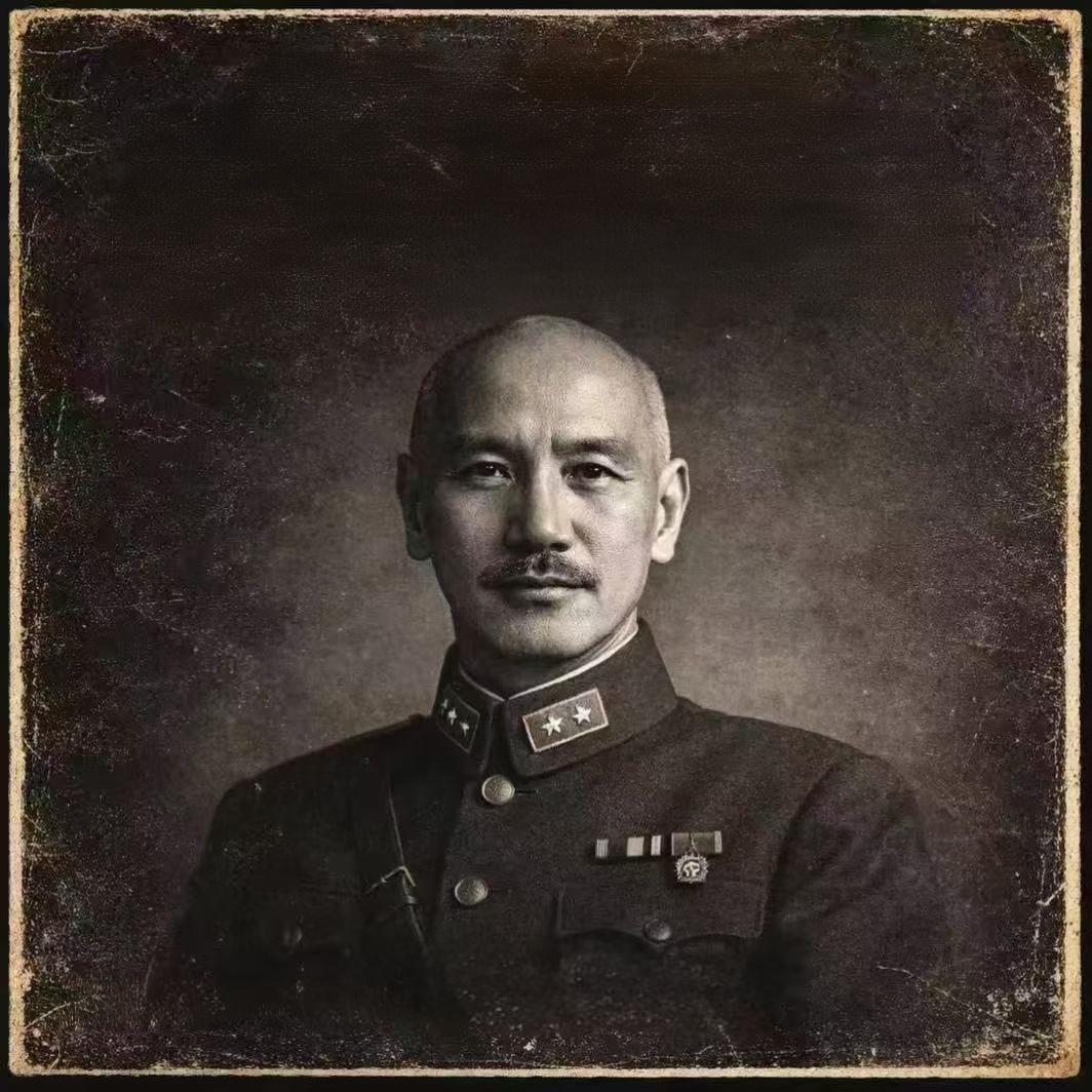 历史旧照分享有人说老蒋长得丑，抛开政治不谈，我不觉得老蒋丑。应该说是他长了一张我