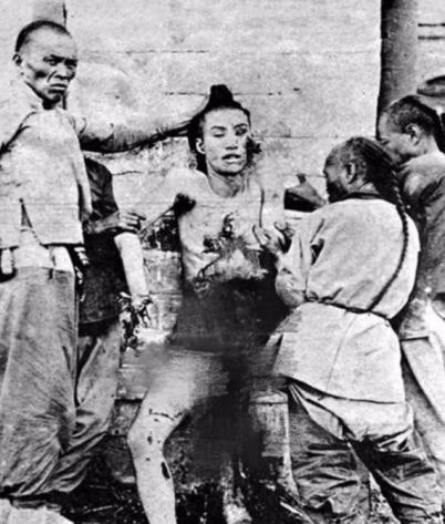 1907年，反清义士徐锡麟，被处决前留下的一张罕见老照片 这年他才三十出头，