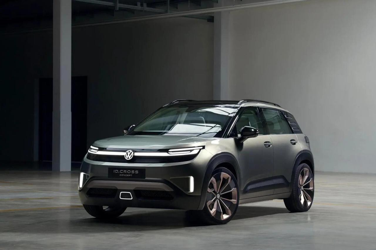 最近大众ID.CROSS的低伪装路试车被拍到，大家一看就直呼“就这模样？”这台车